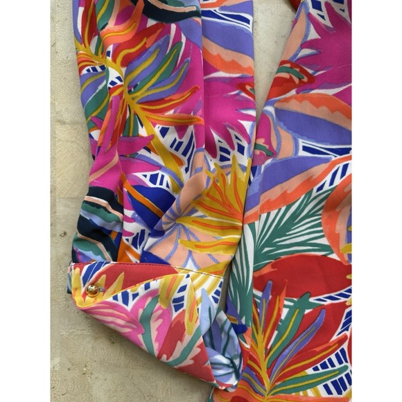 Royalty By Maluma Women's Tropical Wrap Dress Mini Farm Rio Beach Miami NWT Sz 6 - Picture 9 of 11
